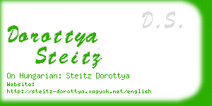 dorottya steitz business card
